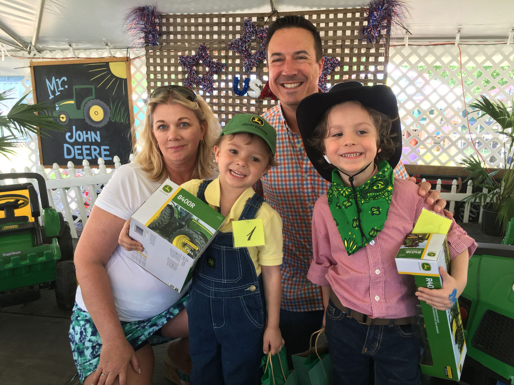 Mr. John Deere winners from Lowcountry Strawberry Festival
